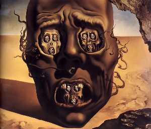 Salvador Dali - The Face Of War