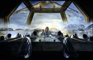 Salvador Dali - The Sacrament of the Last Supper
