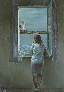 Salvador Dali - Figure at a Window, 1925