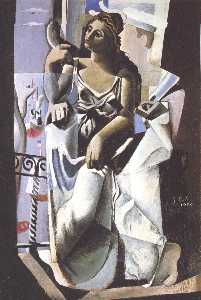 Salvador Dali - Venus and a Sailor , 1925