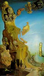 Salvador Dali - Imperial Monument to the Child-Woman, 1929