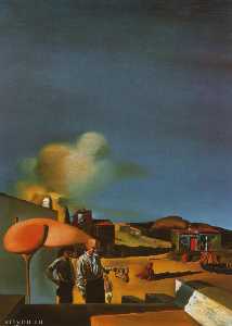 Salvador Dali - The Average Fine and Invisible Harp, 1932