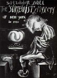 Salvador Dali - The Surrealist Mystery of New York I, 1935