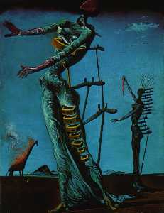 Salvador Dali - The Burning Giraffe, 1937