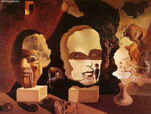 Salvador Dali - Old Age, Adolescence, Infancy (The Three Ages), 1940