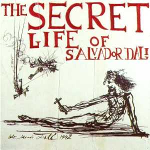 Salvador Dali - Design for a poster for -The Secret Life of Salvador DalH-, 1942