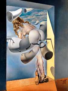 Salvador Dali - Young Virgin Auto-Sodomized by Her Own Chastity