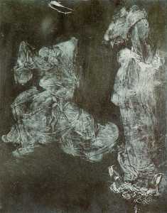 Salvador Dali - Two Religious Figures, 1960