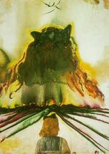 Salvador Dali - Gala-s Dream (Dream of Paradise), circa 1972