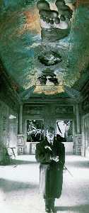 Salvador Dali - Ceiling of the -Palace of the Wind-, circa 1973
