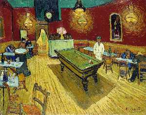 Vincent Van Gogh - The Night Cafe - (buy oil painting reproductions)