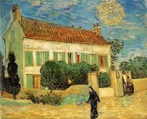 Vincent Van Gogh - The White House at Night [June 1890]