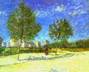 Vincent Van Gogh - On the Outskirts of Paris