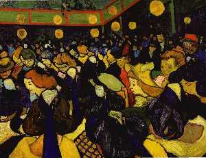 Vincent Van Gogh - The Dance Hall at Arles