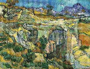 Vincent Van Gogh - Entrance to a Quarry near Saint-Remy