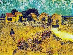 Vincent Van Gogh - Farmhouse in Provence