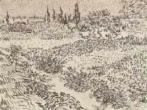 Vincent Van Gogh - Garden with Flowers 2