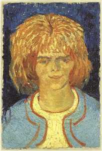 Vincent Van Gogh - Girl with Ruffled Hair (The Mudlark)