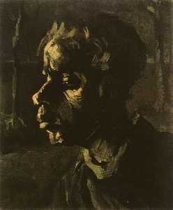 Vincent Van Gogh - Head of a Peasant Woman