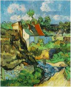 Vincent Van Gogh - Houses in Auvers