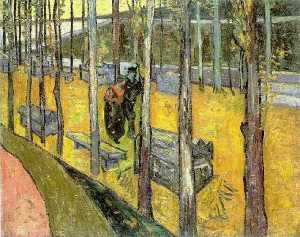 Vincent Van Gogh - Les Alyscamps2