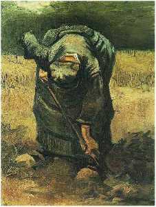 Vincent Van Gogh - Peasant Woman Digging