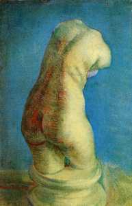 Vincent Van Gogh - Plaster Statuette of a Female Torso