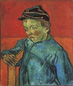 Vincent Van Gogh - Schoolboy Camille Roulin, The
