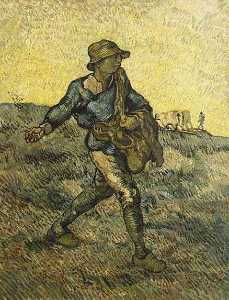 Vincent Van Gogh - Sower, The after Millet