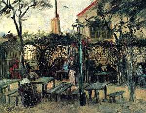Vincent Van Gogh - Terrace of a Cafe on Montmartre --La Guinguette--