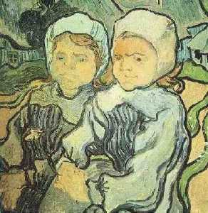 Vincent Van Gogh - Two Children 2