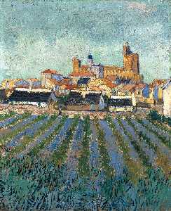 Vincent Van Gogh - View of Saintes-Maries