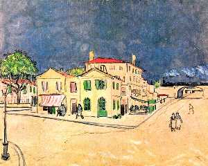 Vincent Van Gogh - Vincent-s House in Arles (The Yellow House)