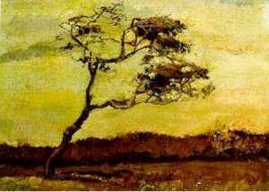 Vincent Van Gogh - Wind-Beaten Tree, A