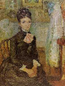 Vincent Van Gogh - Woman Sitting by a Cradle