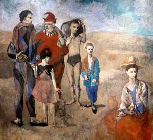 Pablo Picasso - Saltimbanques (The Family of Saltimbanques)