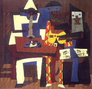 Pablo Picasso - The Three Musicians