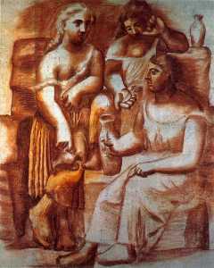 Pablo Picasso - Three Women at the Fountain (Spring)