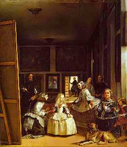 Diego Velazquez - Las Meninas (The Maids of Honor) or the Royal Family