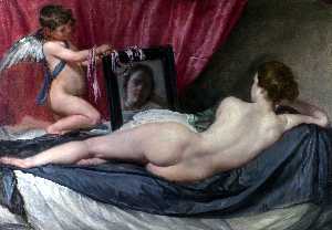 Diego Velazquez - Venus at Her Mirror
