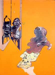 Francis Bacon - STUDIES FROM THE HUMAN BODY (triptych right)