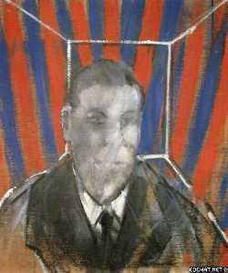 Francis Bacon - study for a portrait of a man in blue, 1952