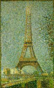 Georges Pierre Seurat - The Eiffel tower