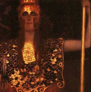 Gustave Klimt - Pallas Athene
