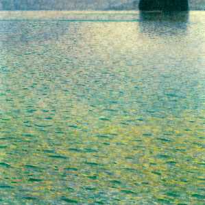 Gustave Klimt - Island in the Attersee