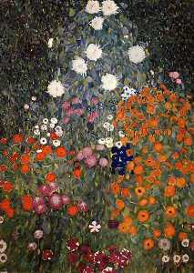 Gustave Klimt - Flower Garden