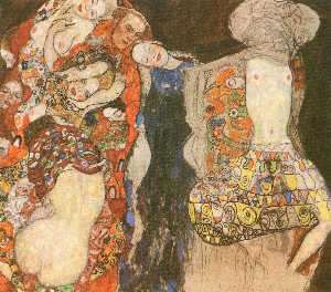 Gustave Klimt - 32.Danae, 1907-1908
