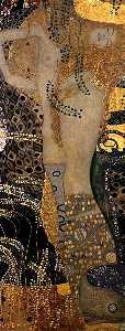 Gustave Klimt - Water Serpents I