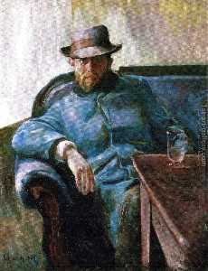 Edvard Munch - Portrait of Hans Jaeger
