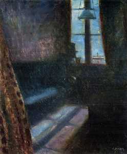 Edvard Munch - Overnight in Saint-Cloud